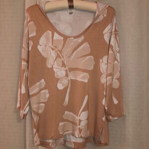 LOFT XS Cream White Lounge Pajama Hoodie Top